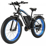 Elektrinis dviratis suaugusiems Philodo H7 Pro 26 1000W variklis Visureigis elektrinis dviratis 48V 17.5AH 21 greitis Stori ratai Ebike Maksimali apkrova 150Kg Žalias