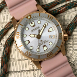 CITIZEN Promaster EO2023-00A Eco-Drive 200m Nardymo laikrodis Rožinio aukso