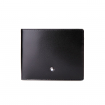 Montblanc Meisterst&uuml;ck Odinė Vertikali Piniginė su 12 Skyrelių Vyri&scaron;ka Piniginė Juoda MB103384 Gift Set(Basic Set+Box+Shopping Bag)