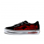 Vans Ward Atsparūs trinčiai Atsparūs trinčiai Žemi Kateboardo Batai Unisex Raudoni VN0A36EMC4R(Team613-) 42.5