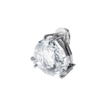 Swarovski Mesmera trikampio pjūvio kristalo pavieniai auskarai ant klipo moteri&scaron;ki auskarai Sidabriniai 5600752 Box+Shopping Bag (Random Color)