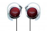 Panasonic klipinės ausinės, raudonos, RP-HZ47-R