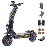T116 plius Elektrinis paspirtukas 8000W variklis 60V40Ah baterija E-paspirtukas 88 km/h greitis 90KM nuvažiuojamas atstumas 14'' padanga Sulankstomas EScooter 8000W Motor 60V40Ah