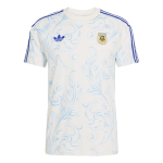 Adidas Argentina Originals Mar&scaron;kinėliai su visų pusių spaudiniu Off White Vyri&scaron;ki vir&scaron;utiniai drabužiai KF0323 L white