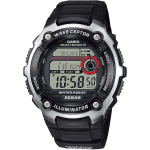 Casio Wave Ceptor Skaitmeninis Laikrodis Vyrams, Juodas WV-200R-1AEF gray