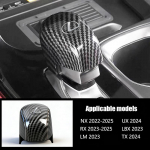 Lexus Automobilio Pavarų Svirties ABS Apsauginis Dangtelis Anglies Pluo&scaron;to Dangalas Lexus F SPORT ES RX NX LS UX LM LX GX LC RZ IS CT GS RC HS SC LBX