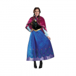 (3XL) Helovino Frozen Cosplay Moteri&scaron;kas Princesės Annos Suknelės Fancy Dress Kostiumas M blue