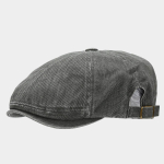 Vintažinė reguliuojama unisex kepurė lauko žygiams ir alpinizmui Adjustable pilka spalva