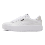 PUMA Lily Moteri&scaron;ki žemi lengvi dėvėti atsparūs riedlenčių batai Balti 384617-01 40 white