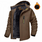 Žieminis Storesnis Vilnos Striukė Vyri&scaron;kas Vandeniui Atsparus Žygio Slidinėjimo Striukės Lauko Kalnų Trekingo Vėjo Striukė Parka Vyri&scaron;kas 6XL