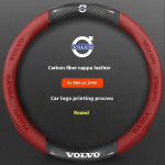 Skirta Volvo XC40 XC60 XC70 XC90 S40 S60 S80 S90 V40 V60 V70 V90 C70 Anglies pluo&scaron;to Odos Automobilio Vairo Dangtelis Automobilio Aksesuarai