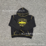 Corteiz Alcatraz Ženklelis Dėmėtas Vėjo Striukė Laisvo Kirpimo Streetwear Unisex Lengvas Vir&scaron;utinis Drabužis XL gray