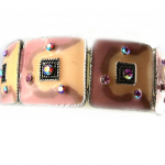 Les Tr&eacute;sors De Lily [E0427] - Bracelet Cr&eacute;ateur 'Mimosas' Rose ry&scaron;kiai rožinė