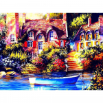 Deimantinė tapyba Deimantinė mozaika Rankų darbo rankdarbiai Deimantinis siuvinėjimas kryželiu 20X30CM