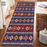Retro persi&scaron;ko spausdinimo kilimas miegamajam etninio stiliaus virtuvės kilimėlis Neslystantis Boho kilimėlis Runenr prie&scaron;kambario kilimėlis Svetainės kilimas Marokas 50x80cm