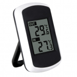 LCD skaitmeninis belaidis vidaus lauko termometro temperatūros matavimo aplinkos oro testeris