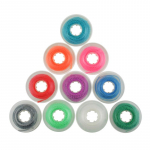 10 vnt/stal. Dantų elastinga itin maitinimo grandinė Spalvinga guminė ritės atstumas nenutrūkstamas didelis stiprumas 4,75 m ilgio / trumpo / uždaro