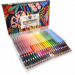 72 spalvos Akvarelės Profesionalus spalvotų pie&scaron;tukų rinkinys Menininkas Tapyba Eskizų kūrimas Medžio spalvų pie&scaron;tukų mokykla 72 colors