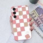 Telefono dėklas, skirtas Samsung Galaxy S20 S21+ FE S22 S23 + Ultra Note 20 Ultra Fashion smūgiams atsparus kvadratinis silikoninis dėklas, skirtas Samsung S23 bumperiams Fundas Samsung Note 10 Lite