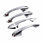 Skirta Mercedes Benz A B C E GLC CLA GLE GLS GLB klasei W177 W247 W205 W213 X253 C118 W167 X167 Automobilio durų rankenėlių dangteliai Automobilio sidabras