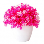 Dirbtinių gėlių augalas Bonsai Ornament Living Room Garden Hotel Desktop Decor rožinė