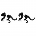 1 pora madingų auskarų Baisus dinozauras monstras pterozauras smeigtukai auskarai Helovinas ateivis mada &scaron;aunios dovanos moterims ir vyrams 1 pair