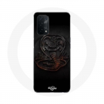 Coque pour Oppo A74 5G Logo Cobra Kai S&eacute;rie Affiche