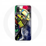 Coque pour Samsung Galaxy A02 Valentino Rossi Pilote de vitesse champion