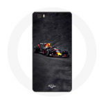 Coque pour Huawei P8 Lite Formule 1 Max Verstappen F1 noir rouge et jaune