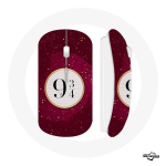Souris sans fil - Harry Potter - Voie 9 3/4 - Rouge - Cl&eacute; USB Wi-Fi - Compatible Mac et PC