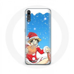 Coque pour Huawei P20 Anime One Piece Luffy Le jour de No&euml;l 2023