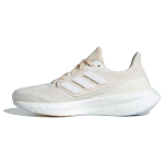 Adidas PureBoost 23 Smėlio spalvos su metaliniu atspalviu Moteri&scaron;ki sportbačiai Kreminės spalvos su mėlynu atspalviu IF1535 36⅔
