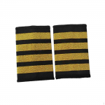 &bdquo;Airline Epaulets&ldquo; pareigūno antpečių lentos, tradiciniai &bdquo;Cosplay&ldquo; &bdquo;Epaulette Insignia&ldquo; slankikliai scenai single bars