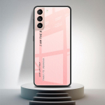 Grūdinto stiklo dėklas, skirtas Samsung Galaxy S21 Ultra S20 FE S10 Plus Note 20 10 Lite S9 S8 9 S10e telefono dangtelis Palaipsniui keisti Patarlė Samsung Note 9
