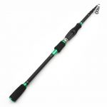 Nauja besisukanti me&scaron;kerė Itin lengva anglies pluo&scaron;to ne&scaron;iojama teleskopinė me&scaron;kerė Upėtakis karpis 1,8M 2,1M 2,4M 2,7M Tinka vasarai SPINNING ROD 2.7m black