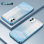 Gradiento blizgučių dengimo dėklas Samsung Galaxy A14 A05 A05S A04S A24 A34 A54 A13 A23 A33 A53 A12 A22 A32 A52 A72 mink&scaron;tas vir&scaron;elis For Samsung A24 4G violetinė