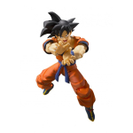 SHFiguarts Dragon Ball Son Goku &ndash; Sajanas, užaugintas žemėje &ndash; apytiksliai. 140 mm ABS ir PVC dažyta kilnojama figūra brown