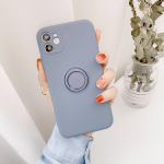 Su žiedo laikikliu telefono dėklas, skirtas Samsung Galaxy S24 Ultra S23 S22 S21 Plus A13 A52 A53 A54 TPU mink&scaron;tas galinis dangtelis For Galaxy S21 geltona