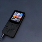 MP3 grotuvas studentams, ne&scaron;iojamas su ekranu, HiFi muzika, MP4, i&scaron;orinis garsiakalbis, kompakti&scaron;kas, su kortelių lizdu only mp3 player