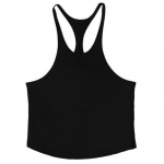 Muscleguys Kultūrizmo Drabužiai Apatiniai mar&scaron;kinėliai Vyri&scaron;ki medvilnė Fitness Stringer Singlets Liemenė L