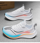 Vasariniai vyri&scaron;ki bėgimo bateliai Nauji profesionalūs sportiniai treniruočių bateliai su karbono plok&scaron;tele Lauko neslystantys amortizuojantys teniso bateliai 36 mėlyna