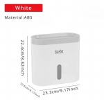 Tualeto servetėlių dozatorius prie sienos montuojamas tualetinio popieriaus dėžutės perforatorius, neper&scaron;lampamas rankomis &scaron;luostomas popierinės dėžutės Popierinių rank&scaron;luosčių laikymo lentynos