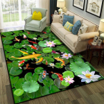 Individualizuotas 3D spausdintas neslystantis vaiki&scaron;kas kilimas miegamajam ir svetainei 200x300 cm