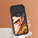 Mink&scaron;tas silikoninis kvadratinis kopėčių ra&scaron;to telefono dėklas, visi&scaron;kai dengiantis, apsaugantis kamerą nuo smūgių, guminis dėklas Huawei Honor Honor X60 ruda