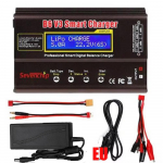 IMAX B6 V3 80W 6A Baterijų įkroviklis LiHv Lipo NiMh Li-ion Ni-Cd Skaitmeninis RC įkroviklis Lipro Balansinis įkroviklis I&scaron;kroviklis 15V 6A Adapteris EU Plug juoda