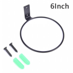 1 vnt. gėlių vazono laikiklio žiedo formos augalų laikiklio žiedo formos prie sienos tvirtinami sieniniai sodintuvų kabliukai 8inch