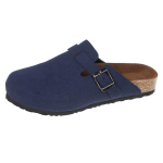 Moterų &scaron;lepetės Klasikinės klumpės Vasarinės Geriausiai parduodamos Plok&scaron;čiapadės Suede Madingos Uždaru priekiu Vienspalvės Retro Zapatillas Mujer 35-45 35 blue