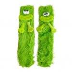 Mink&scaron;tos vilnos grindų kojinės Negražios ir mielos Didelės akys Juokingos &Scaron;iltos Vidutinės ir rudens rankovės Animacinės ir H Y9O7 Green-One size