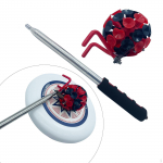 Disc Golf Retrieval Tool with Suction Cup for Easy Access to Shrubs 4.8m
