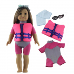 1 rinkinys gražių kasdieninių lėlių drabužių 18 colių amerikieti&scaron;kai lėlei, daug stilių pasirinkimui A90 fit 18 inch doll